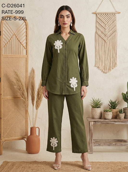 Green Co-ord Set