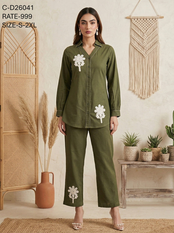 Green Co-ord Set
